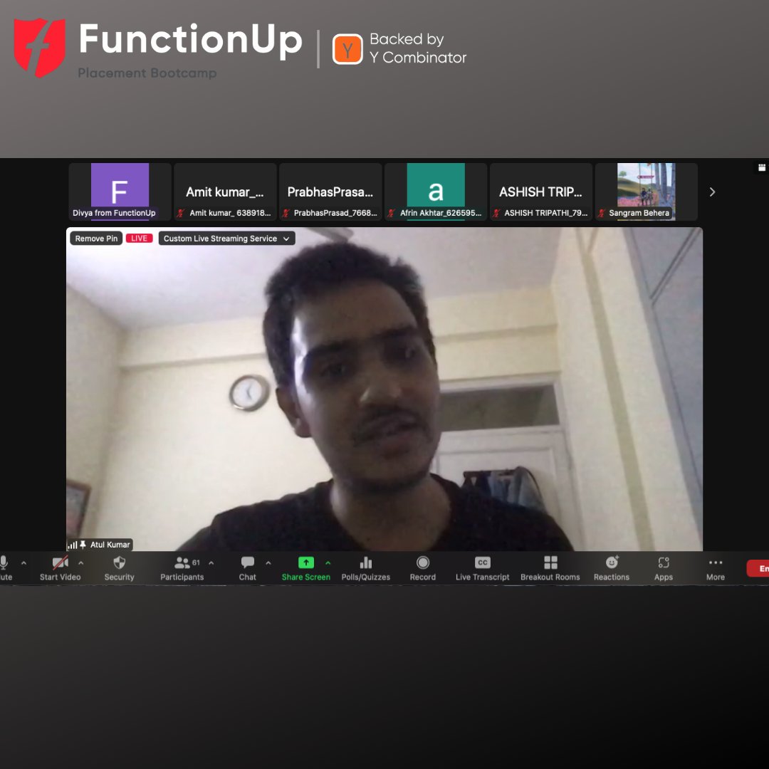 function_up's tweet photo. Keep learning with FunctionUp webinars.
https://t.co/1s8e3uhz5U https://t.co/Fl4FUmkf5W