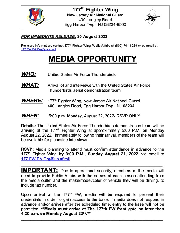 177th Fighter Wing (@177thfw) on Twitter photo 