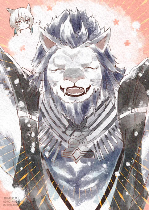 #エオルゼア版深夜の創作60分一本勝負ルナル!姐さんと早く再会できるといいね… 