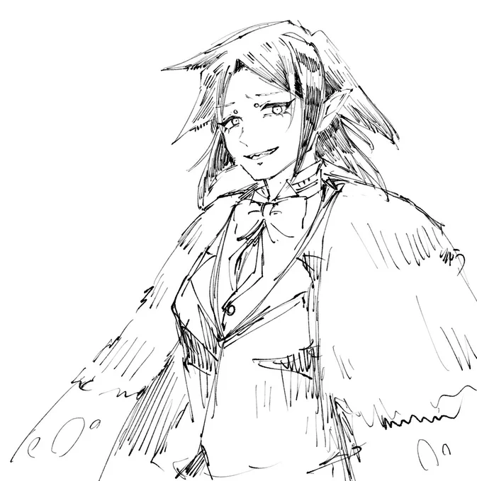 昨日に引続き落書き 
