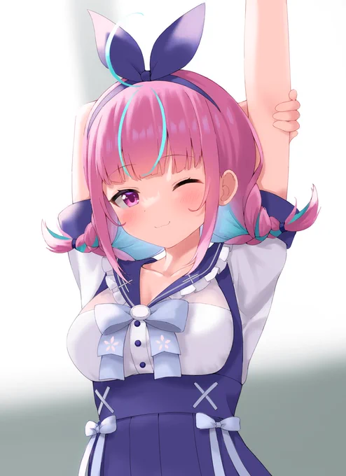 新しい髪型でさっぱりなあくたん!#あくあーと 