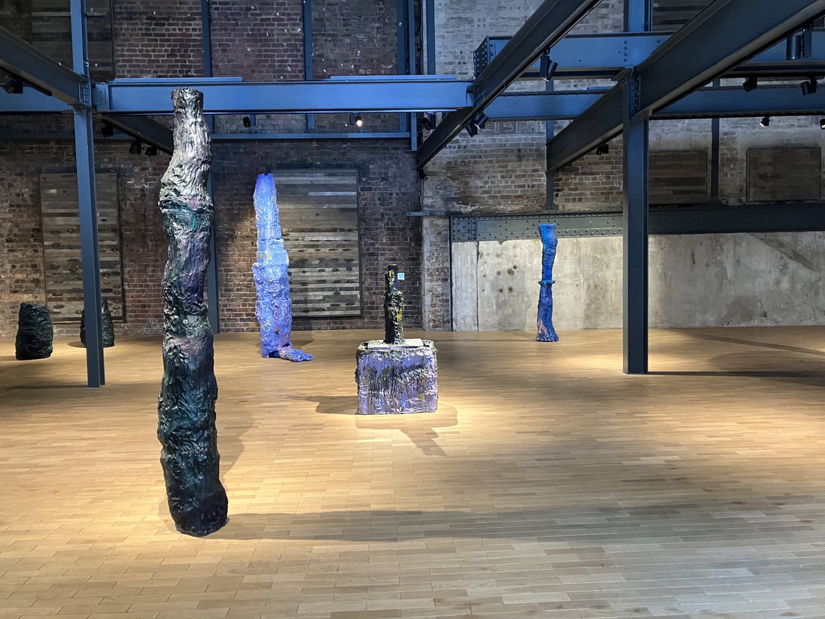 crypticglasgow's tweet photo. Wonderful exhibition @fruitmarket by #danielsilver on until 25th September - don’t miss it ! @edartfest #cathieboyd https://t.co/x6t3NZCPns