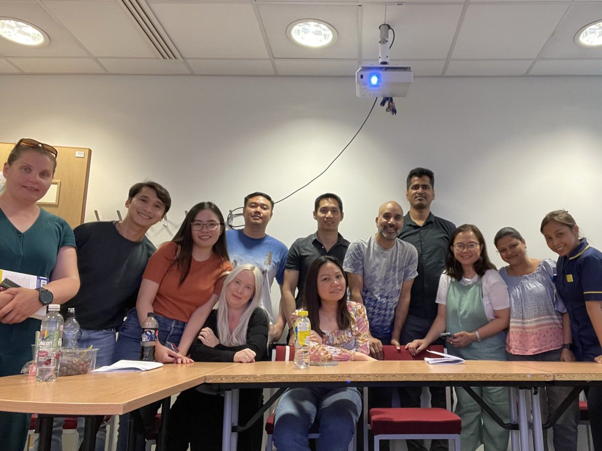 stephany_corpuz's tweet photo. Such a great feeling to once again get our team together f2f for a refresher study day. Batch 1 done, 2 to go.  #teamhamble #khft https://t.co/eqJ2LYGx7x
