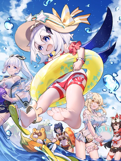 Summer Vacation! #原神 