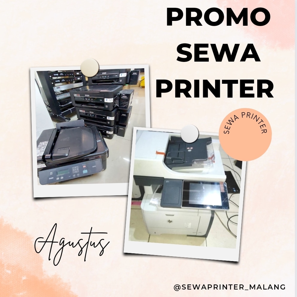 sewaprintermlg's tweet photo. Promo Sewa Printe
Bebas Cetak Tanpa Ribet
#malang #infomalang #malangupdate #malanghits #sewaprintermalang #servisprintermalang #mahasiswamalang #malangraya https://t.co/lu14gHmiZr