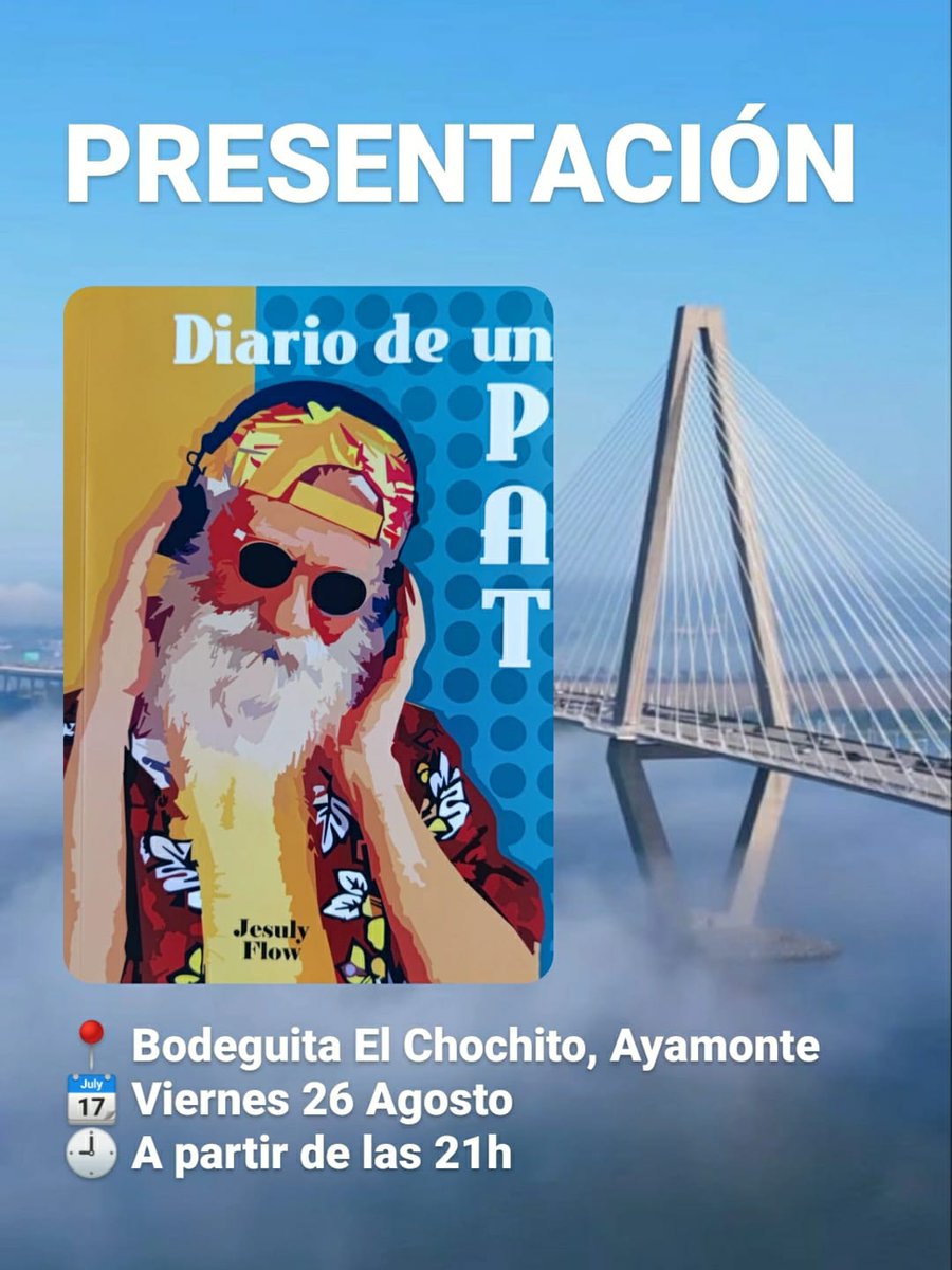 Viernes 26, AYAMONTE
PAT: Persona Altamente Tarumba
Presenta el acto: <a href="/blahblahblahsoy/">blahblahblah</a>