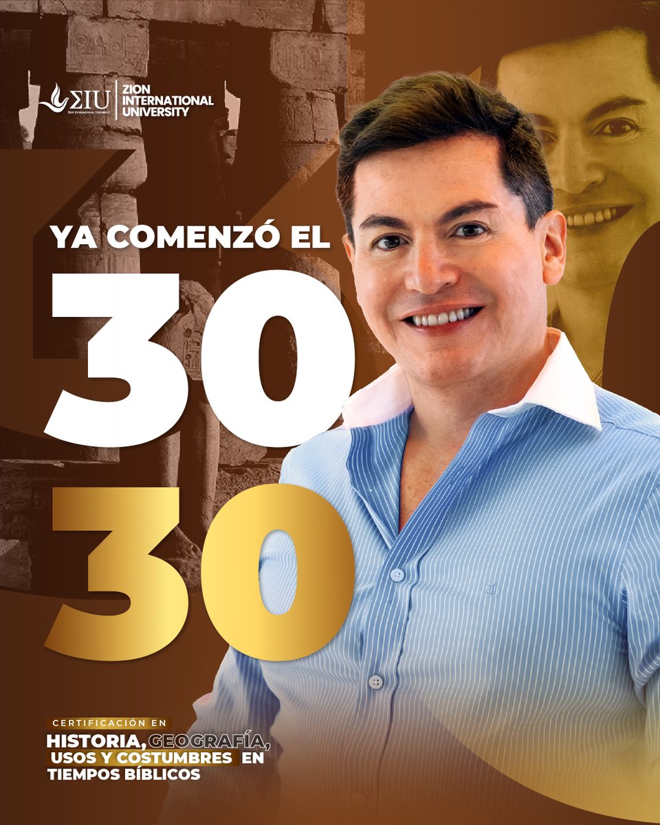 profeivanmoreno's tweet photo. ¿Disfrutas leer y estudiar la biblia? Con el 30 30 no querrás dejar de hacerlo, Únete a esta gran oportunidad y comienza a cursar mi Certificación en Historia Bíblica ¿Qué esperas? Si quieres saber de qué se trata escríbeme. https://t.co/AKBZbWXysH