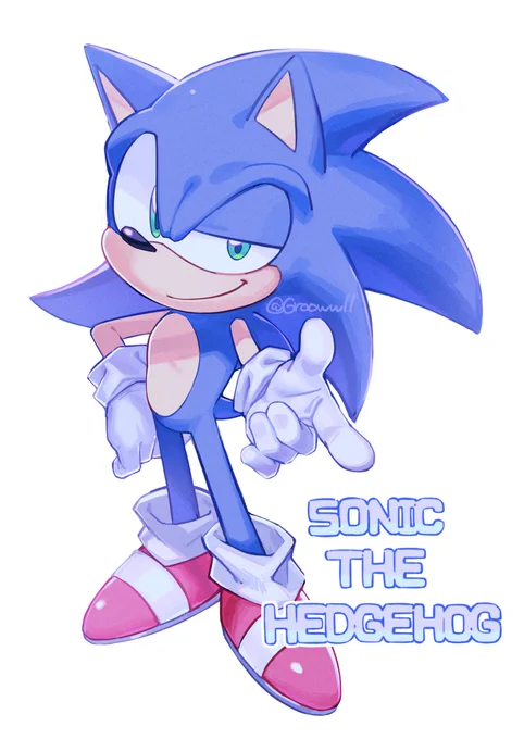 ソニックさん#SonicTheHedgehog #sonicfanart 