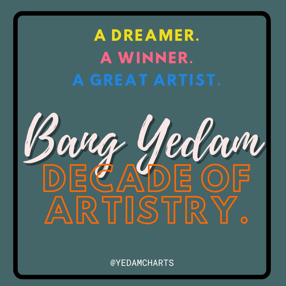 YEDAMBRANDS's tweet photo. 2012 to Forever.
Dreamer to Winner.
Auditionee to Kpop Idol.

Congratulations, Bang Yedam on another milestone in your career. HAPPY 10TH YEAR! ♥️🔥

YEDAM DECADE OF ARTISTRY 
#KPopStarBaby_TO_KPopIdol
#케이팝스타베이비_to_케이팝아이돌
#KPOPSTARイェダムの才能開花
@treasuremembers https://t.co/SoV0AJhxjo