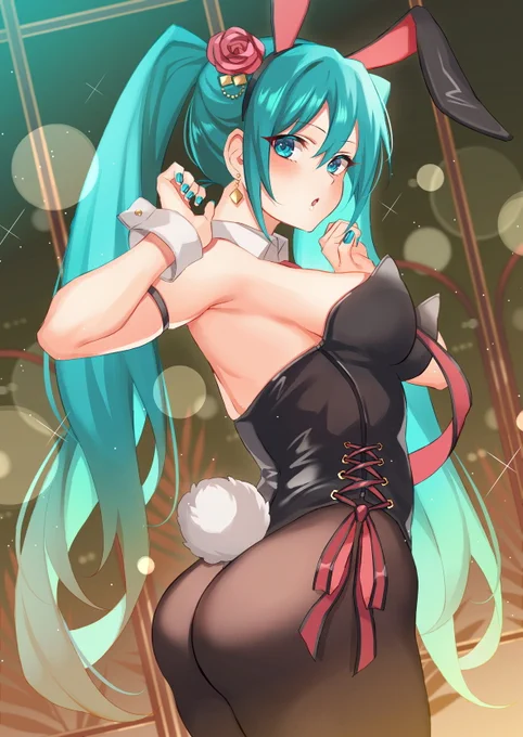 #バニーの日 #初音ミク My elegant bunny 