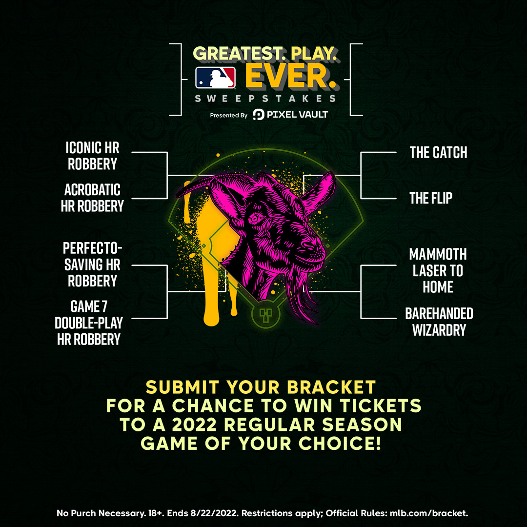MLB on Twitter "Vote on the Greatest Play Ever NOW for a chance to win