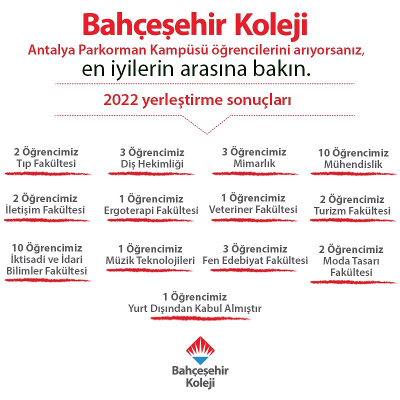 BK Antalya Parkorman Kampüsü (@bahcesehirant) on Twitter photo 