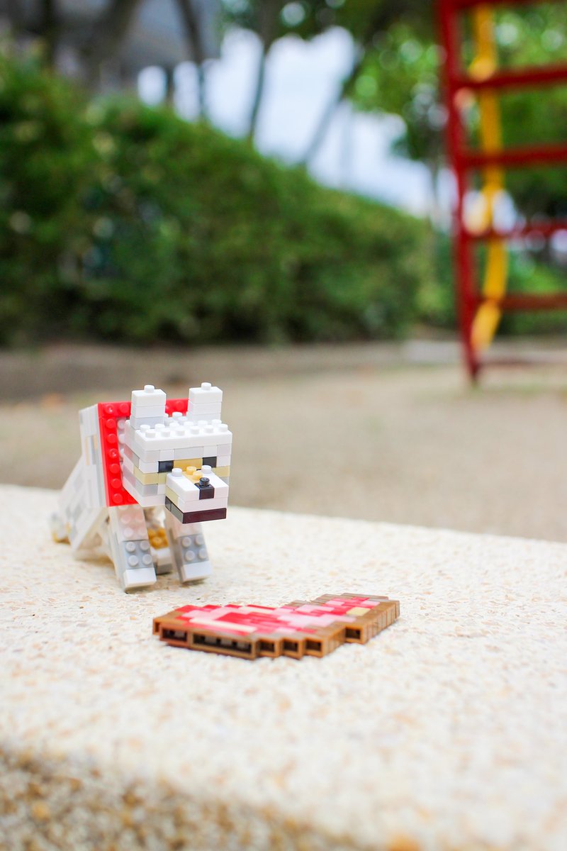_ottdesign_'s tweet photo. 🐺ジュル....。
🥩!!!..……。
_
#プチブロック #プチブロックアレンジ #マインクラフト #マイクラ #オオカミ #羊の肉 #ダイソー #Minecraft #wolf #RawMutton #DAISO https://t.co/Ip1Hopb5Ua