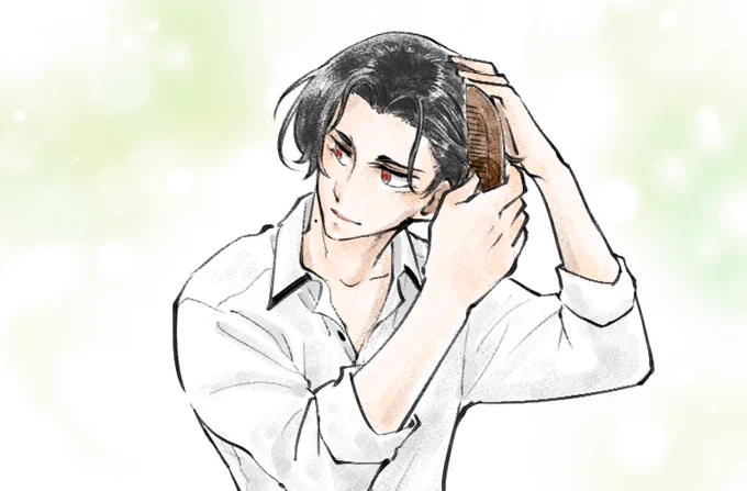 この間刀剣男士刀紋くし 椿油仕上げ お迎えしました(っ˘ω˘c ) #storesjp 