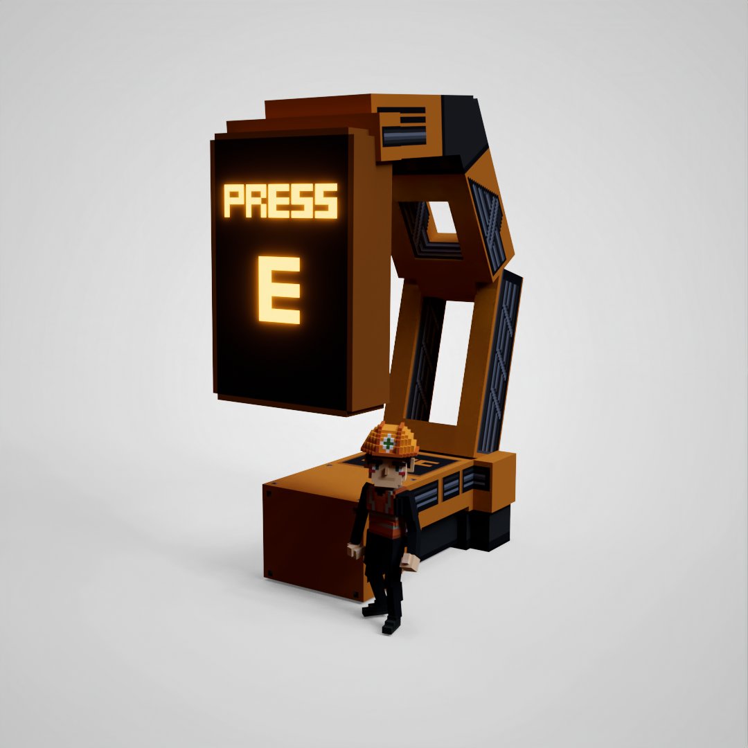 MININGGGGGGG~!
#CryptoArt #DigitalArt #Blockchain #LightTracer #LightTracerRender #Gamedev #Gaming #Indiegame #Lowpoly #Metaverse #NFT #NFTArt #NFTCommunity #NFTCollector #PixelArt #TheSandbox #Voxedit #voxelart 

@TheSandboxKR

@CreatBearLounge

<a href="/VoxEdit/">VoxEdit</a>