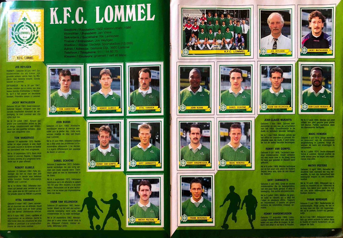 FootballpicOld1's tweet photo. K.F.C. Lommel #JackyMathijssen #Panini94 https://t.co/kHZxqMC5Ap