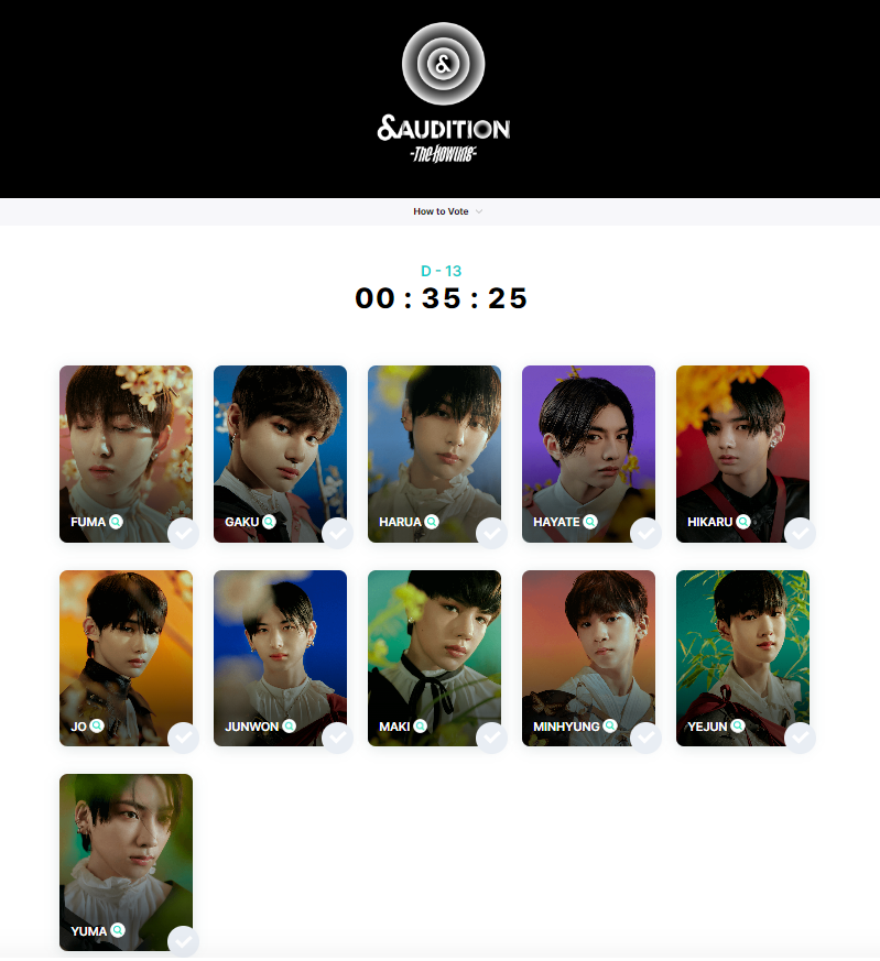 ANDTEAM_SPAIN's tweet photo. Las votaciones serán a través de Weverse desde el sábado 20/8 15:00 al 9/2 23:59 (Hora Japón) 

-Solo de podrá votar a un trainee por día y cuenta
-Las votaciones estarán disponibles en todo el mundo
-No se podrán hacer cambios después de votar

#andAUDITION #TheHowling https://t.co/H4sCWATqbb
