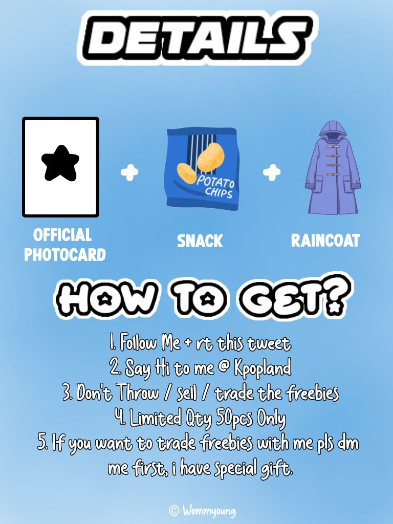 Kaxrinayoo's tweet photo. 🫶🏻 KPOPLAND FREEBIES FOR ATINY 🫶🏻

Meet me at : 
📍 : KPOPLAND VENUE
📅 : September 16th, 2022
⏰ : TBA

Rules on pict, see you atiny🫶🏻 https://t.co/bTQeVKwnAt