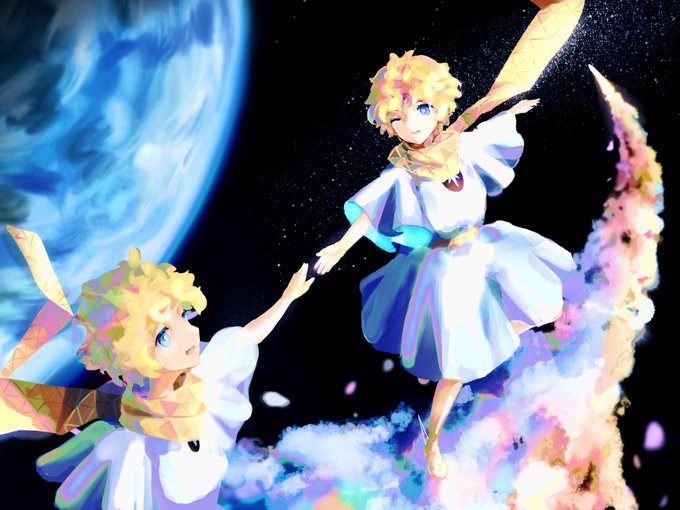 「earth (planet) starry sky」 illustration images(Latest)