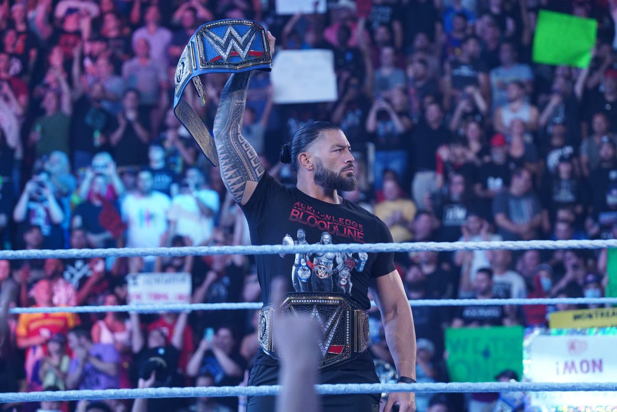 A man living in #GODMode. 
#Smackdown #WWECastle