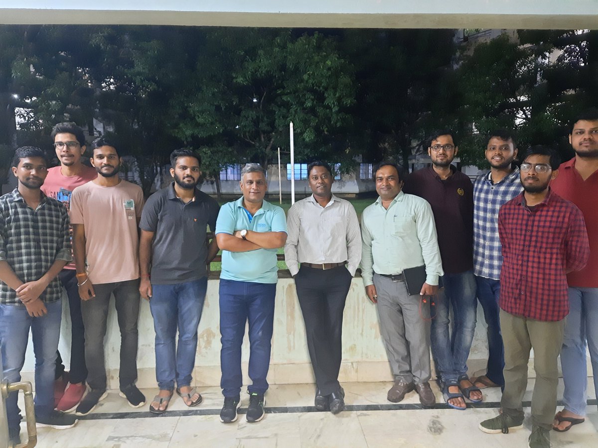 nifftaa's tweet photo. Greetings of the day from the NIAMT Alumni Association

We are delighted to inform you that two of our esteemed alumni, Mr. Nitish Nayan (B. Tech-ME, 1998-2002) and Mr. Arun Minj (B.Tech-ME, 1998-2002) visited the campus on 19th August 2022. https://t.co/Ub436IrzBe