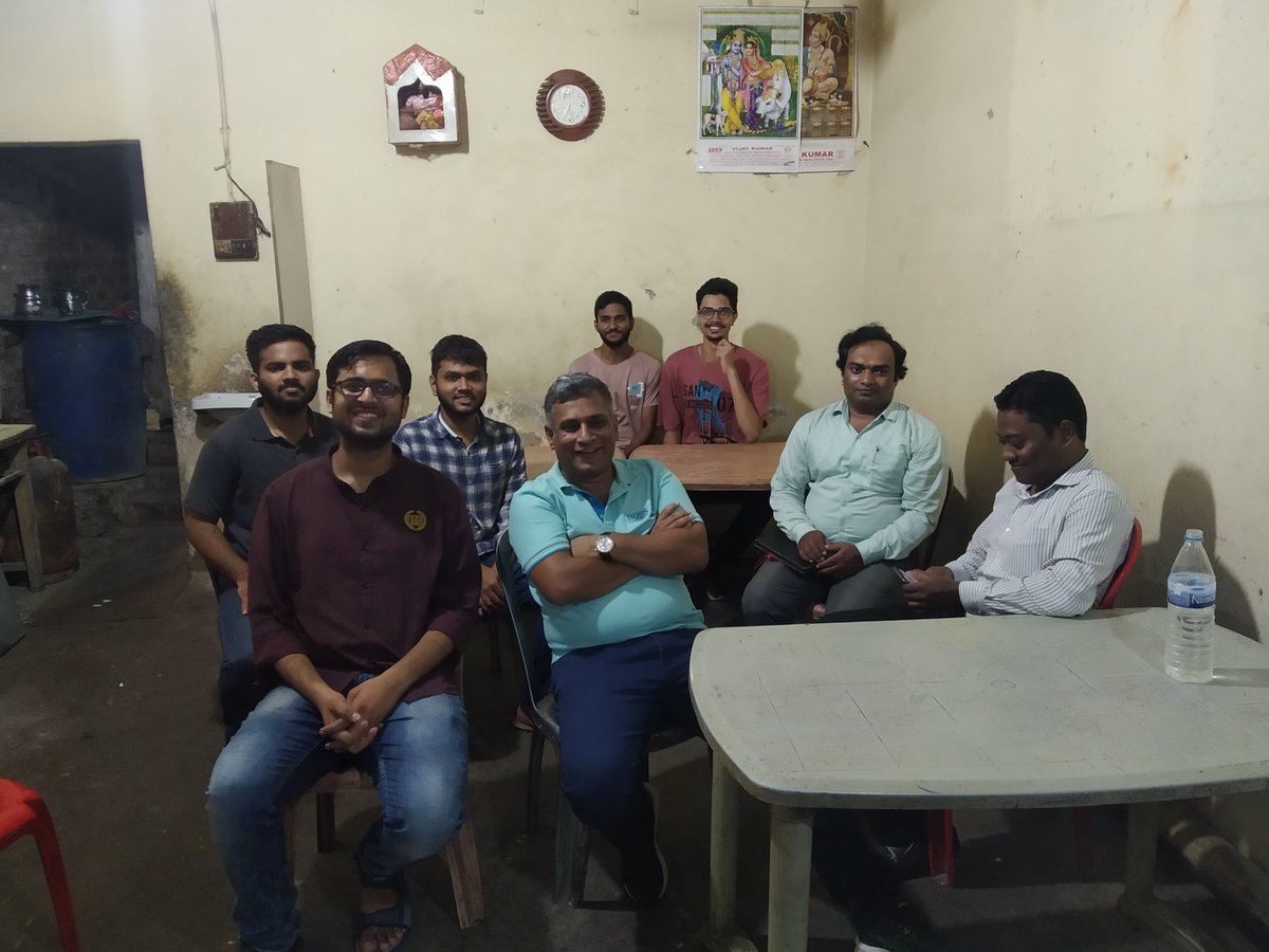 nifftaa's tweet photo. Greetings of the day from the NIAMT Alumni Association

We are delighted to inform you that two of our esteemed alumni, Mr. Nitish Nayan (B. Tech-ME, 1998-2002) and Mr. Arun Minj (B.Tech-ME, 1998-2002) visited the campus on 19th August 2022. https://t.co/Ub436IrzBe