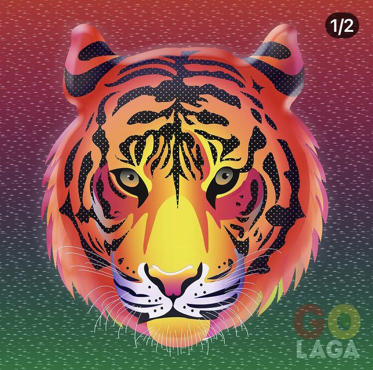 Golaga_5's tweet photo. Face #143 Red Tiger Face
Available on https://t.co/AqdtYh3qW0
#nft #nftsales #nftcollection #nftart #nftcollector #openseanft #nftartist #digitalart #nftartgallery #marketplace #nftcollectibles #nftmagazine #nfttiger #tigers #tigercartoon https://t.co/K5j3m0t7ZS