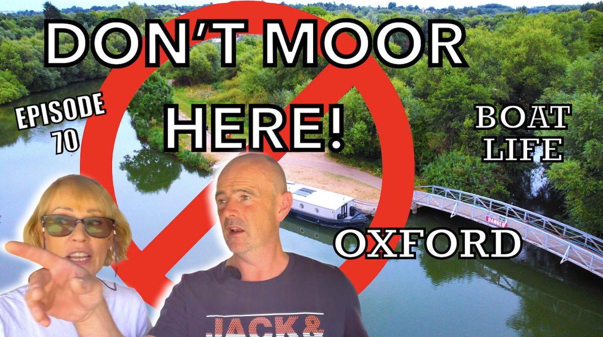 widebeamandwel1's tweet photo. Part 3 of our wide beam voyage so far is now live 🎥 Sunken boats and no space to moor, left us wondering if we would ever get a spot to stop. Will we just go straight past? Find out reasons not to moor at Oxford, and why you should! #latestvlog #oxford https://t.co/UurjjUKkks https://t.co/dVgqktqs02
