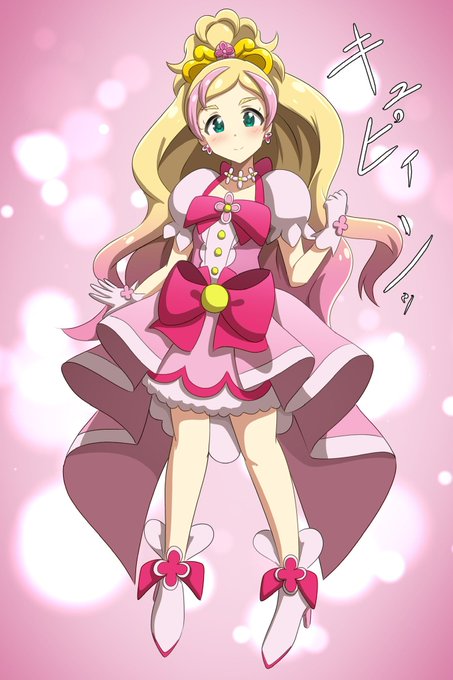 skebより、キュアフローラさん変身即エナドレでピンチ。 