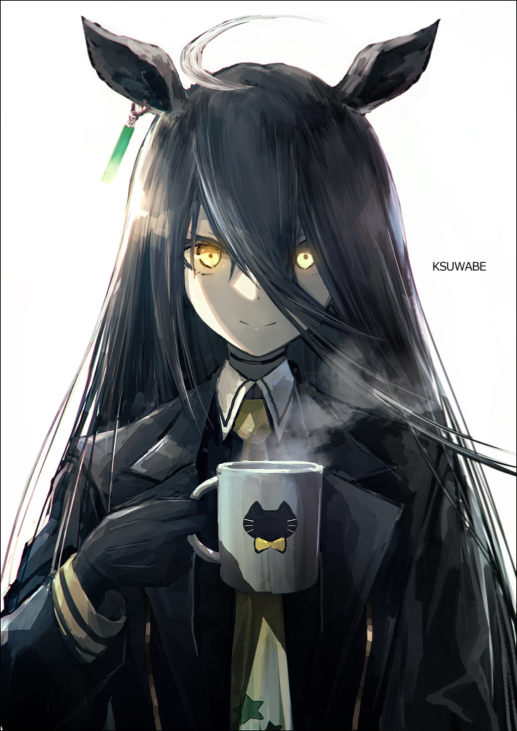 マンハッタンカフェ(ウマ娘) 「」|ケースワベ【K-SUWABE】のイラスト