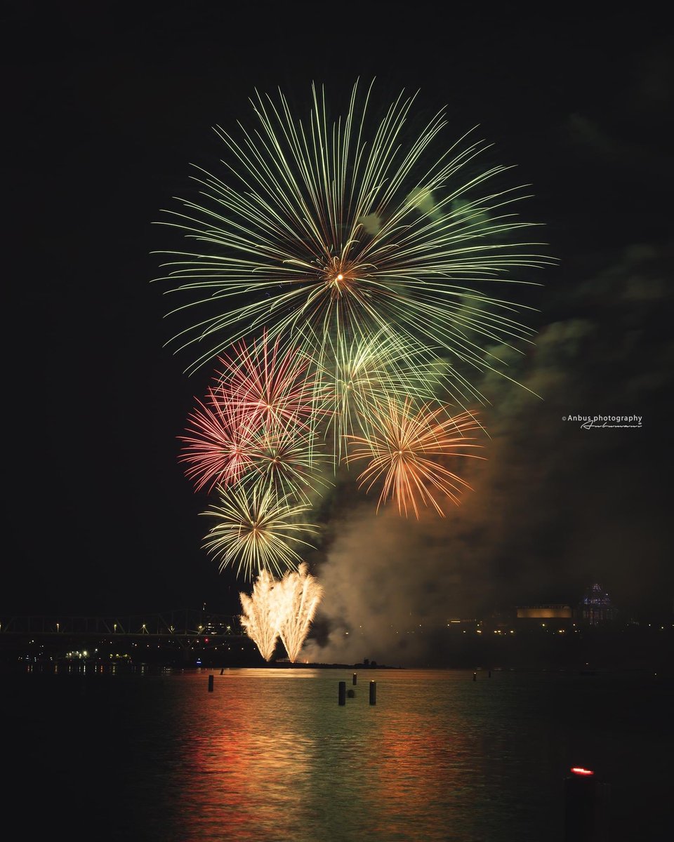 Clarks Point Reserve Fireworks Clipart