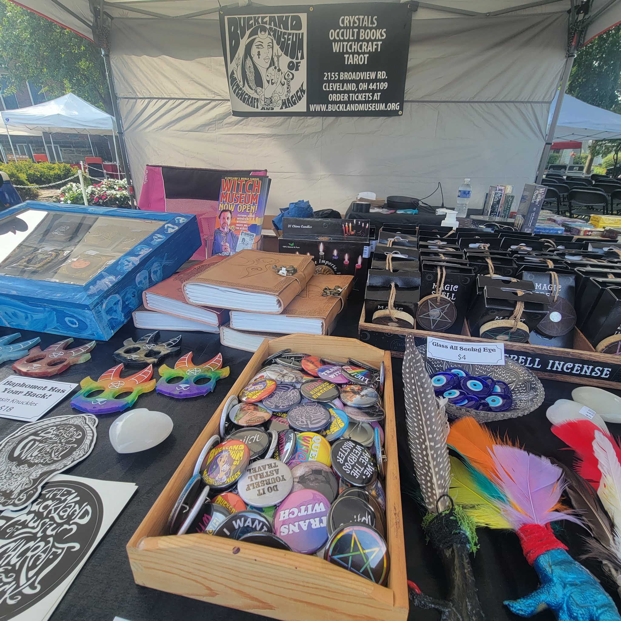 Buckland Museum of Witchcraft & Magick on Twitter "Set up at the