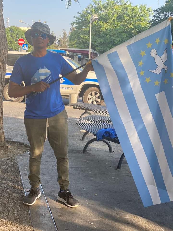 Southern Cameroonians in Cyprus have ignited protest in the diaspora as they visited UN, EU head offices plus the Cyprus Govt to denounce #Cameroon military barbarism in Ambazonia with a call for mediated solution. Countries in the diaspora must take the relay now. It's time