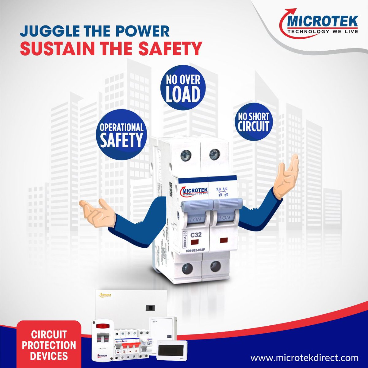 MicrotekOfcl's tweet photo. Microtek Range of Miniature Circuit Breakers is engineered to perfection. The robust design gives safety and uninterrupted operations with great convenience and low operational costs.
Visit: https://t.co/jIWnP0xaRf
#Microtek #Microtekindia #MicrotekCircuitBreakers #MCB https://t.co/42L6Ix4nUW