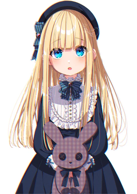 お人形さんみたいな女の子 