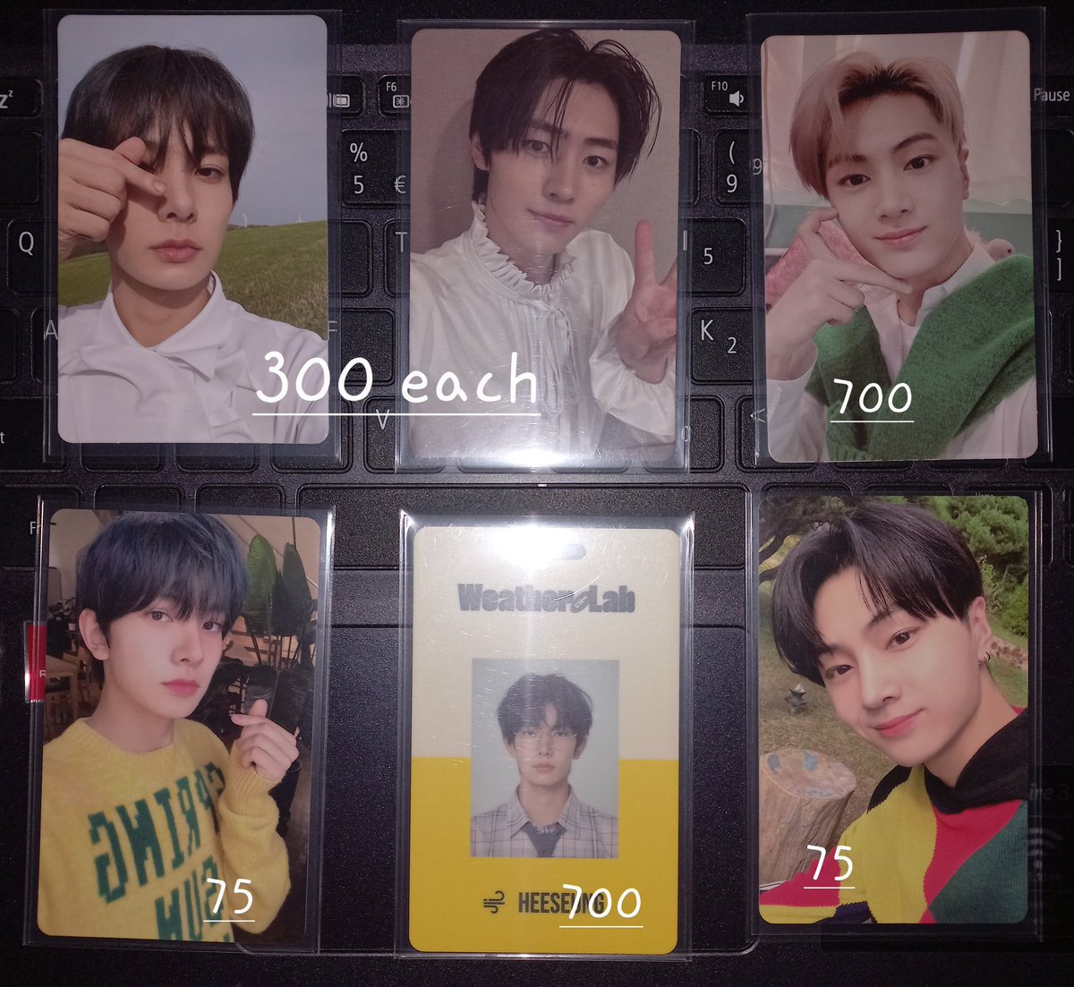 heejaymail's tweet photo. ꒰ wts lfb ph ꒱ #maritesells
enhypen photocards
↷ tingi
↷ onhand
↷ can lower if payo
↷ can do long reservations
reply mine or dm to claim !
🏷️ enhypen heeseung jay sunghoon sakristan weather lab rpc ggu ggu 2021 https://t.co/iVZQqMWf8J