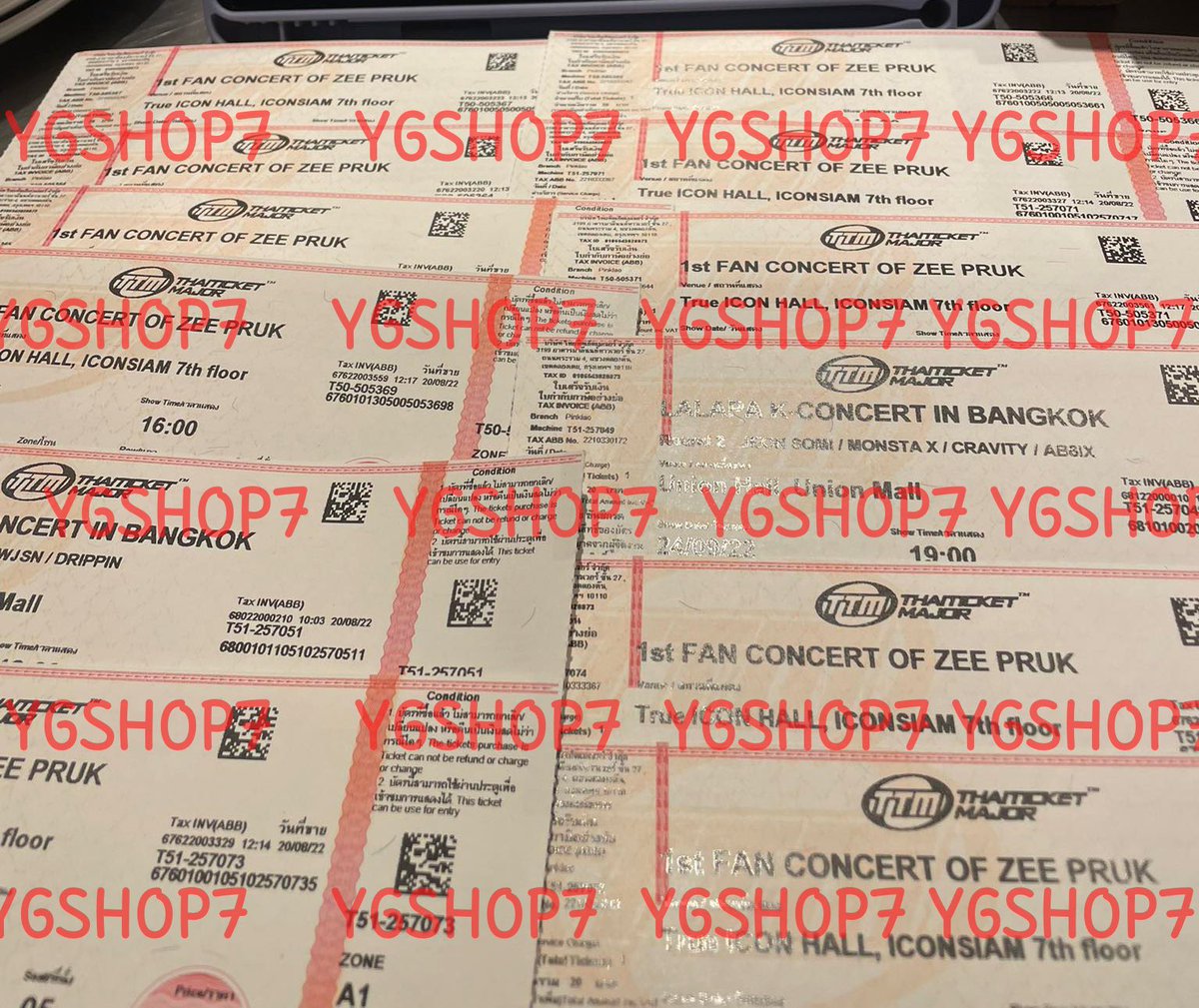 yggot_7's tweet photo. ปิดยอด5900/12ใบ บัตรทุกใบมีเจ้าของหมดแล้วจ้า💚🙏🏻 #yggo7 #ZeePrukFanCon https://t.co/U5VG2N7YNt