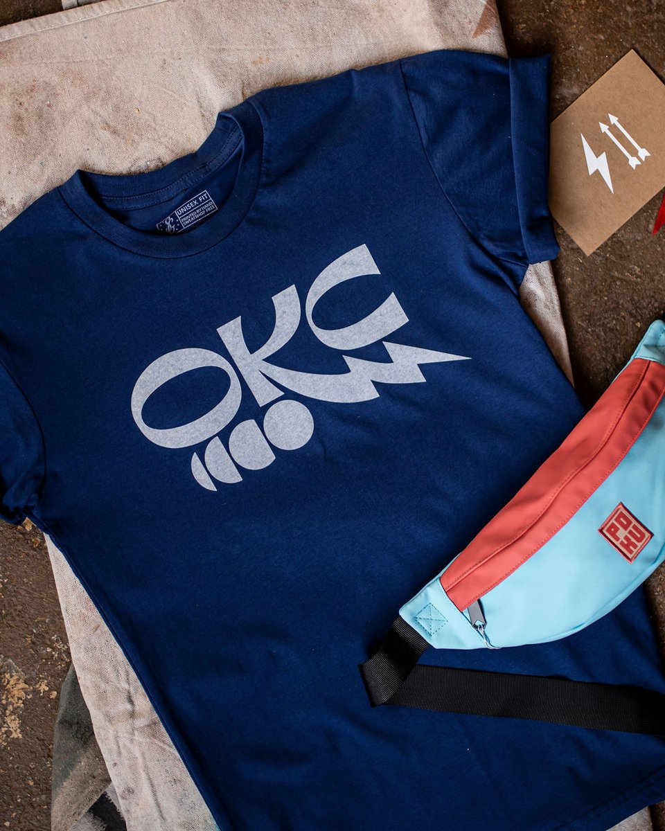 Looking for a new tee to cheer on The Thunder next season? We've got you covered! Come see us this weekend and stock up before the season arrives! 🏀