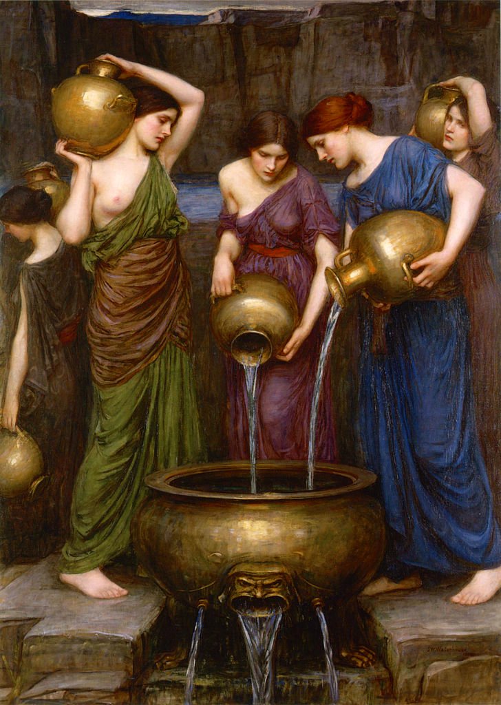 datusmagnificus's tweet photo. Las 50 hijas del rey👑
Dánao era un rey muy fértil. No le gustaba perder el tiempo, no, y tuvo 50 hijas: las Danaides
Su hermano Egipto también lo era, porque tuvo 50 hijos, ¡todos varones!
Más tarde, Egipto quiso que se casaran, pero ellas los mataron en la noche de bodas #mitos https://t.co/tuRppsK1sm