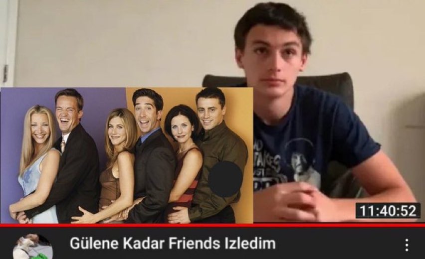 friends dizisi hakkında cikmis en iyi video