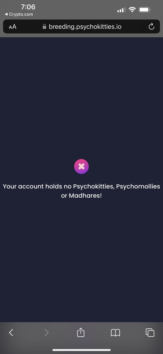 RobainaYusel's tweet photo. @PsychoKittiesOG I get this error 😩 https://t.co/YuMt2goz2N