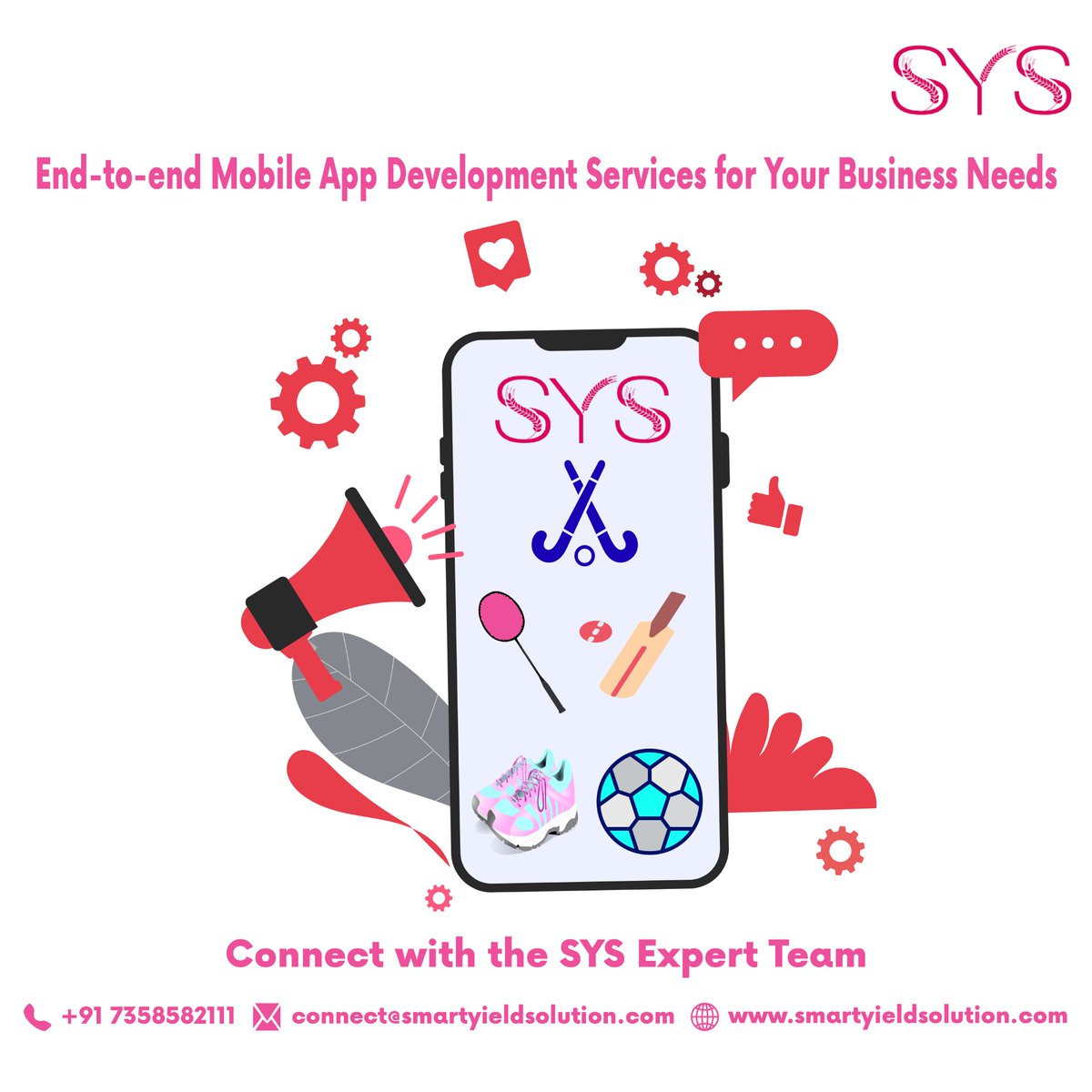 smart_yield's tweet photo. End-to-end Mobile App Development Services for Your Business Needs.
Connect with the SYS Expert Team.
Contact: +91 7358582111
Email: connect@smartyieldsolution.com
Visit: https://t.co/2idlZ9zH9O
#SYS #smartyieldsolution #mobileapp #webdevelopment #ecommerce #digitalmarketing #seo https://t.co/LcKmg1FeSW