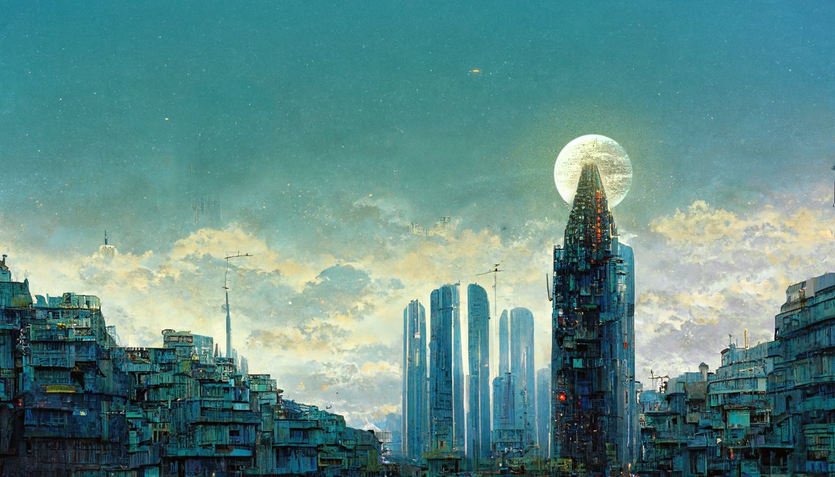 Mob_Eus's tweet photo. - Moebius 2#

#init_image #midjourney #photoshop #moebius #illustration #aiartwork #skyscrapers #metalhurlant #comics https://t.co/VZyAZYSdXC