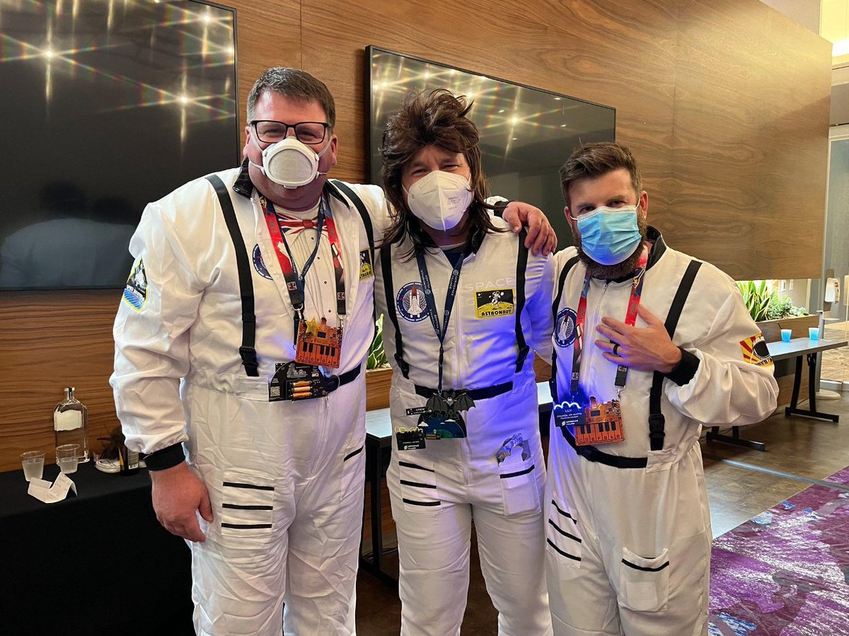 SecureAerospace's tweet photo. The #AerospaceVillage team is still recovering from last week's amazing #DEFCON30, but we'd like to take a moment to thank our crew, volunteers, partners &amp; everyone who stopped by to build, inspire &amp; promote an inclusive community of next-generation aerospace security experts. https://t.co/XpT0M0QCsy