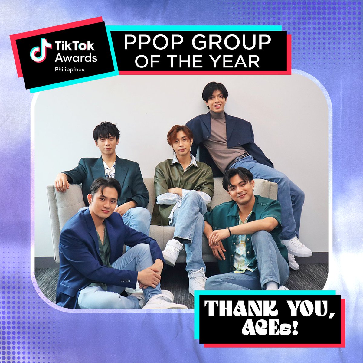 bgyo_ph's tweet photo. #BGYO | BGYO is one of the "PPop Groups of the Year" at the #TikTokAwardsPH2022! And it's all because of you, ACEs!

@TikTokPH, you've been a force in bringing our best boys to express their passion through your platform! https://t.co/080yDghnnG