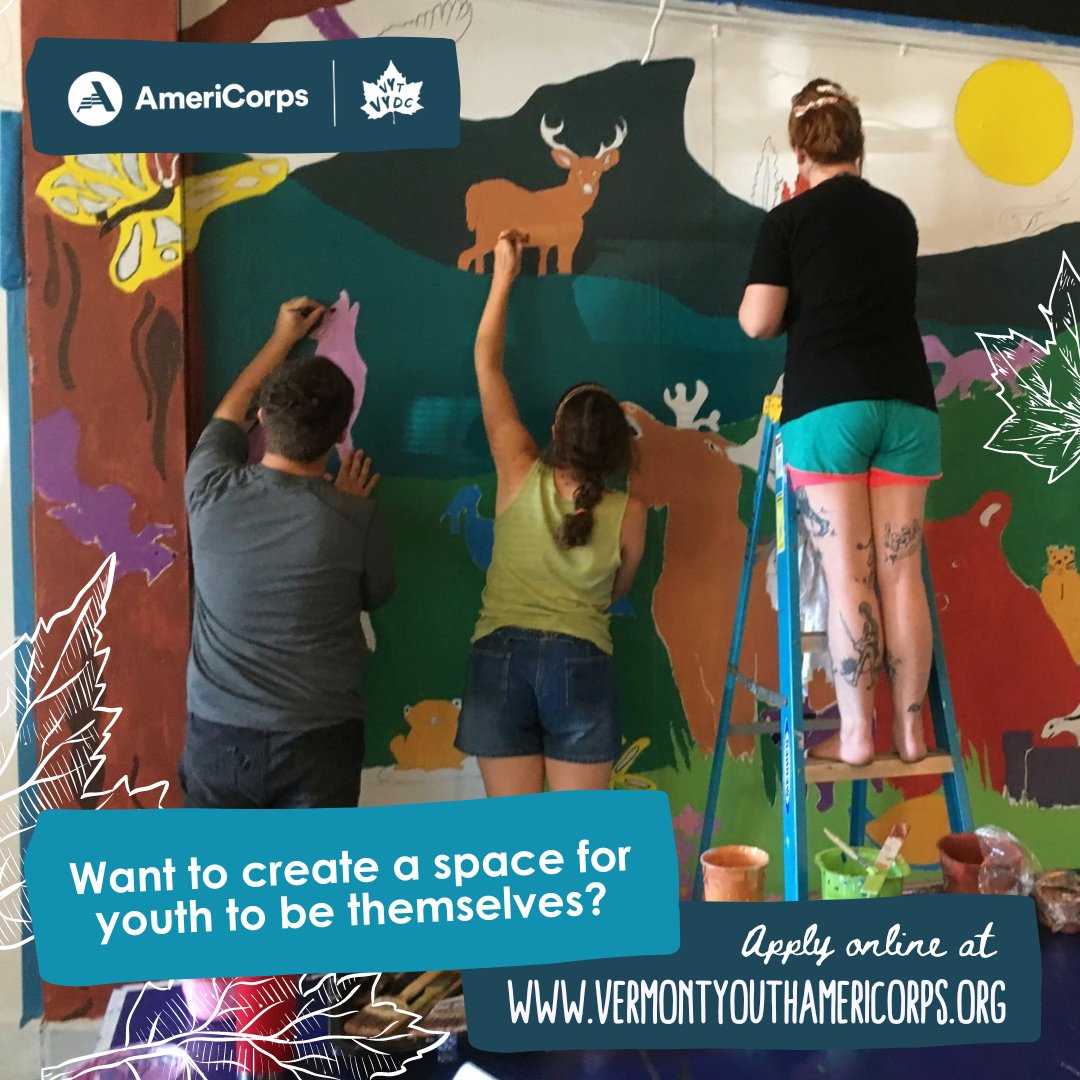 Sometimes, kids need a space to hang out and be themselves. Located in Montpelier, the Basement Teen Center provides a safe space for activities and socializing to youth ages 12-18. The BTC is looking for a #VYDC #AmeriCorps member to help out! Learn more: bit.ly/3zwFZrK