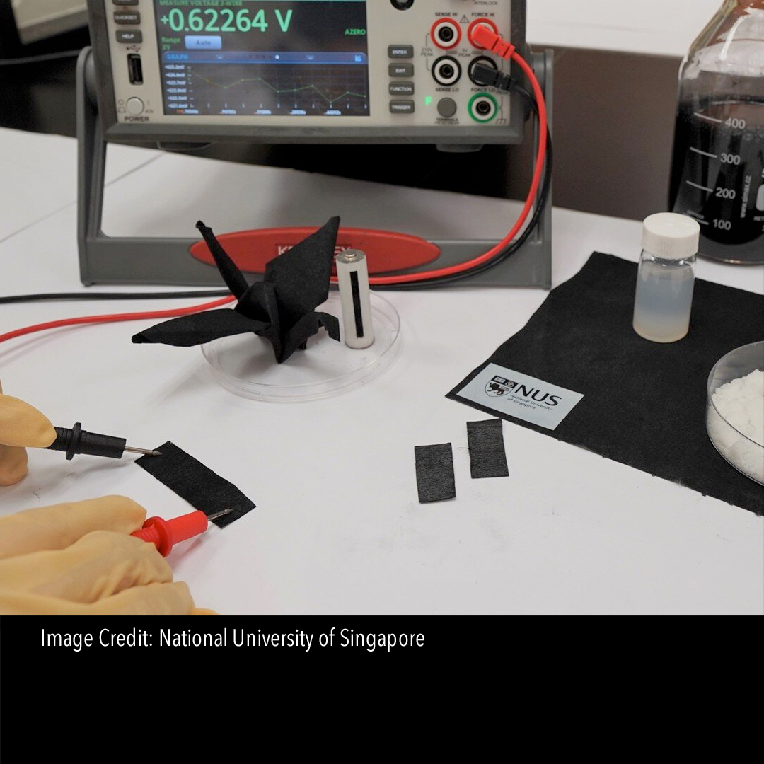 EMSDIASUM's tweet photo. A new moisture-driven electricity generation (MEG) device made of a thin layer of fabric... https://t.co/Qk4JUHEH1Q

#EMShasit #chemistry #materialsscience #electronics #energy #histology #biology #microscopy #microtomy #imaging #pathology #neuroscience #pharmaceuticals #TEM #SEM https://t.co/uqk9owUhkk