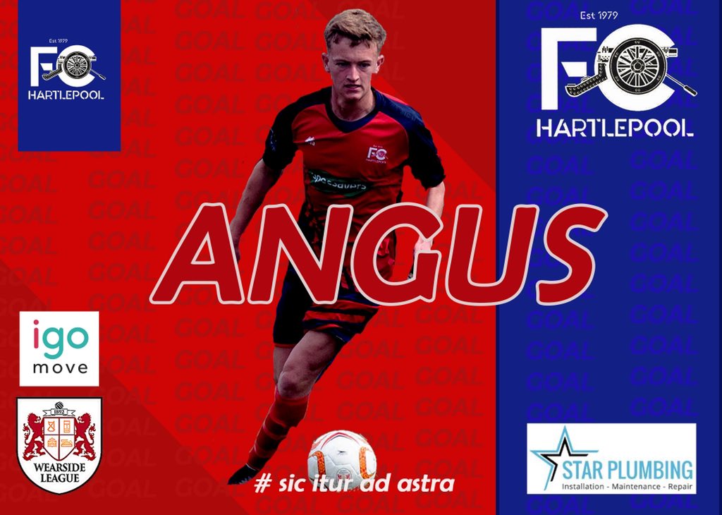 Goal Fc !! Linsel lays the ball back and Philly Angus curls a great shot into the corner from the edge of the box 2-0 Fc #wearsideleague