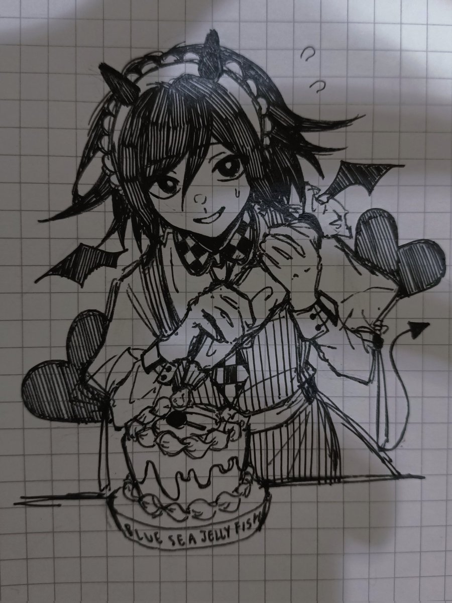 Autumnn_KH02's tweet photo. 奇怪女仆吉偷做蛋糕被发现

#danganronpav3 https://t.co/1qobGuUAfP