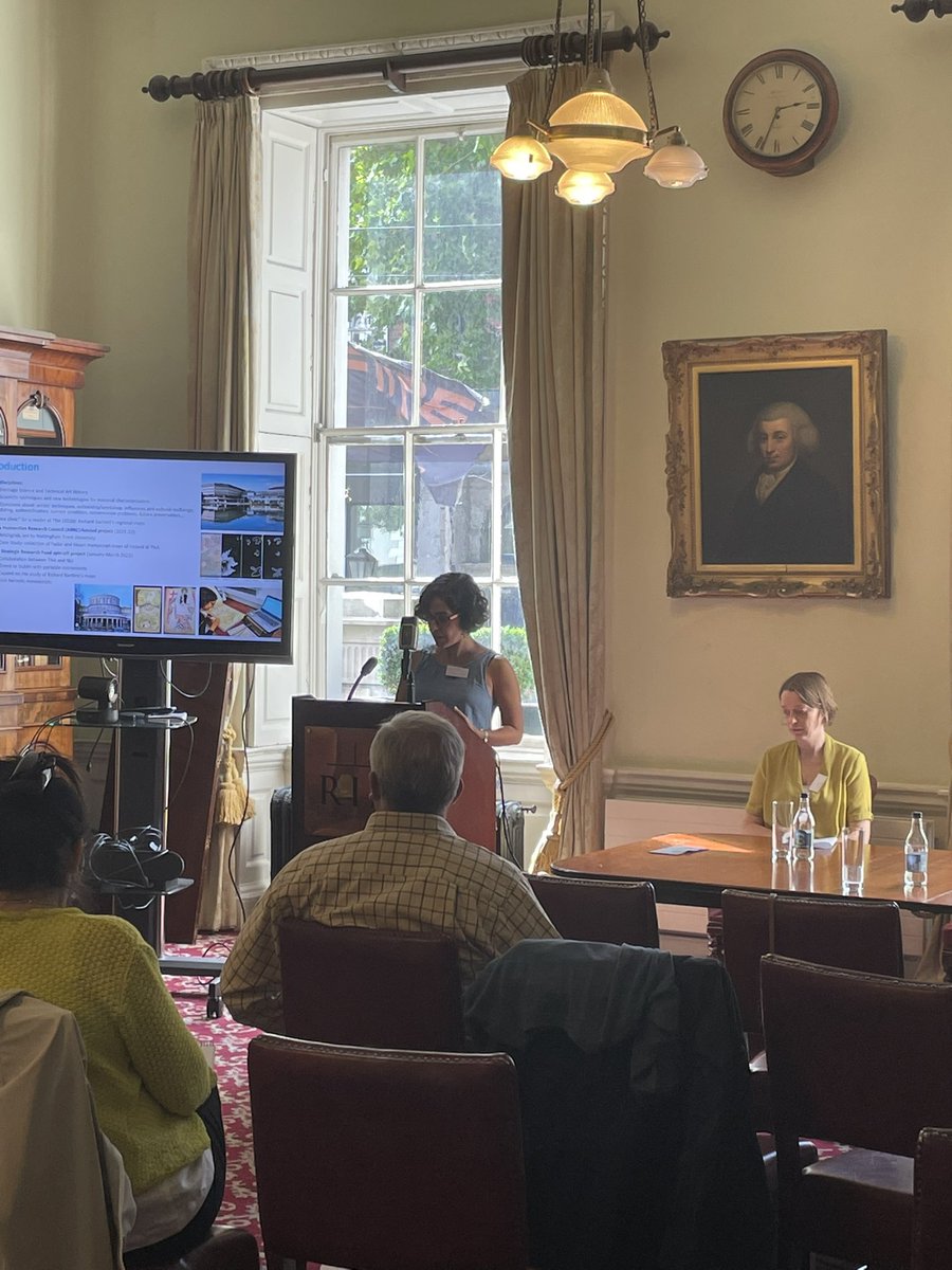 TudorStuartIre's tweet photo. Up next in 6B is a joint paper with Lucia Pereira Pardo @UkNatArchives & Louise O'Connor @NLIreland discussing colour in 16th-17th century Irish maps #tsix https://t.co/mmocAPQFl4